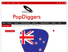Tablet Screenshot of popdiggers.com